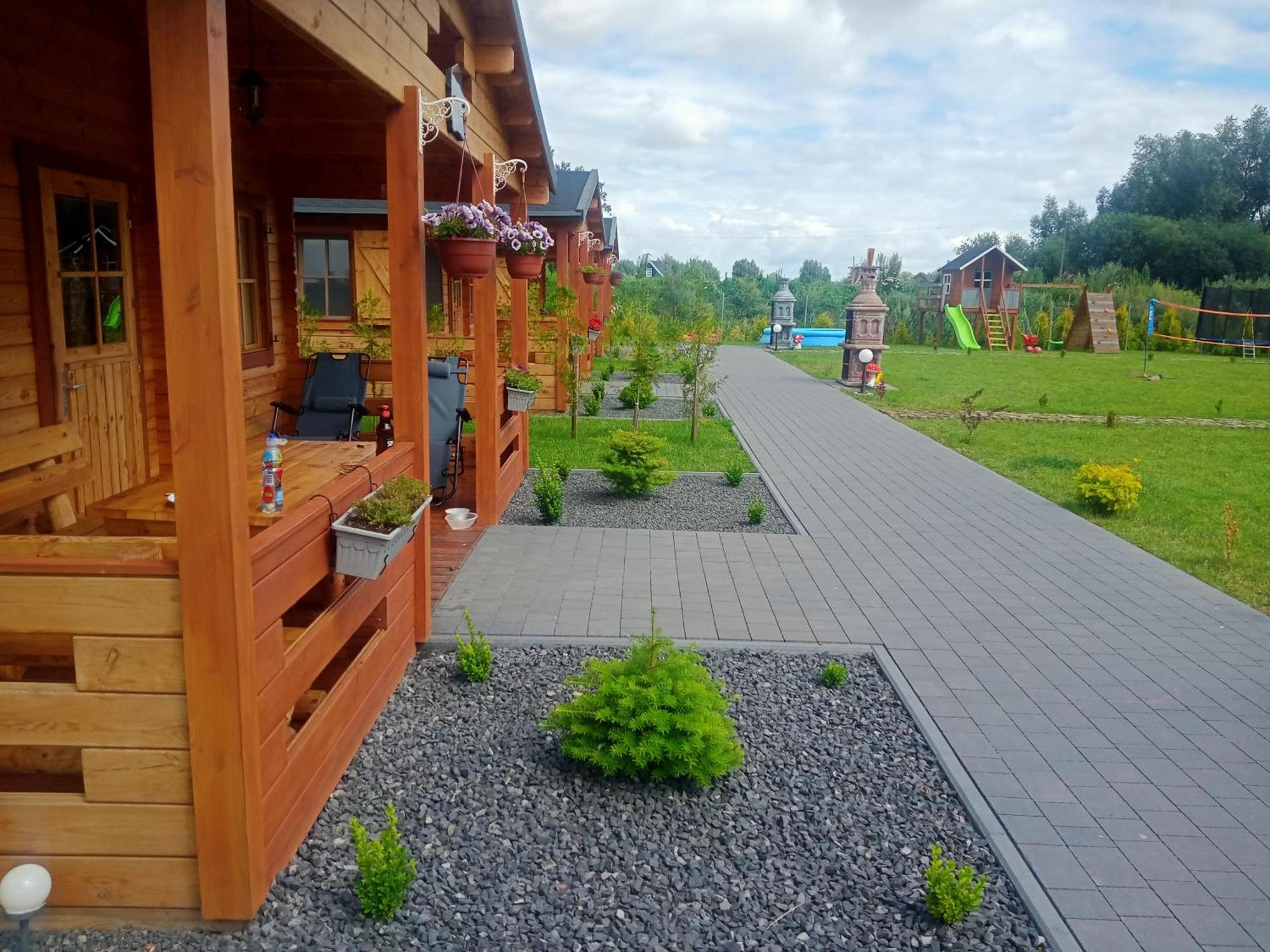 Domki Nad Stawem Stegna  Exterior photo